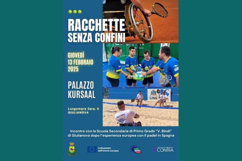 Giulianova e lo sport inclusivo: un evento Erasmus+ al Palazzo Kursaal. Erasmus+ e sport: un incontro per promuovere inclusione e rispetto. Gli studenti di Giulianova a confronto con le esperienze Erasmus+ nello sport. Inclusione e rispetto attraverso lo sport: il ruolo del progetto Erasmus+.