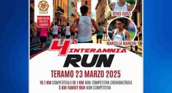 Una città in festa per l’Interamnia Run e la passeggiata Family Run