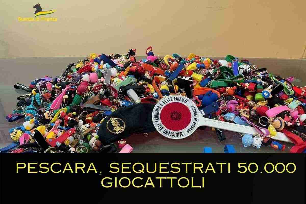 Operazione sicurezza: fermata la vendita di articoli di Carnevale irregolari.Giocattoli contraffatti e pericolosi: maxi operazione delle Fiamme Gialle. Controlli sui giocattoli: migliaia di articoli sequestrati tra Pescara e Napoli. Carnevale sicuro: la Guardia di Finanza sequestra accessori non conformi.