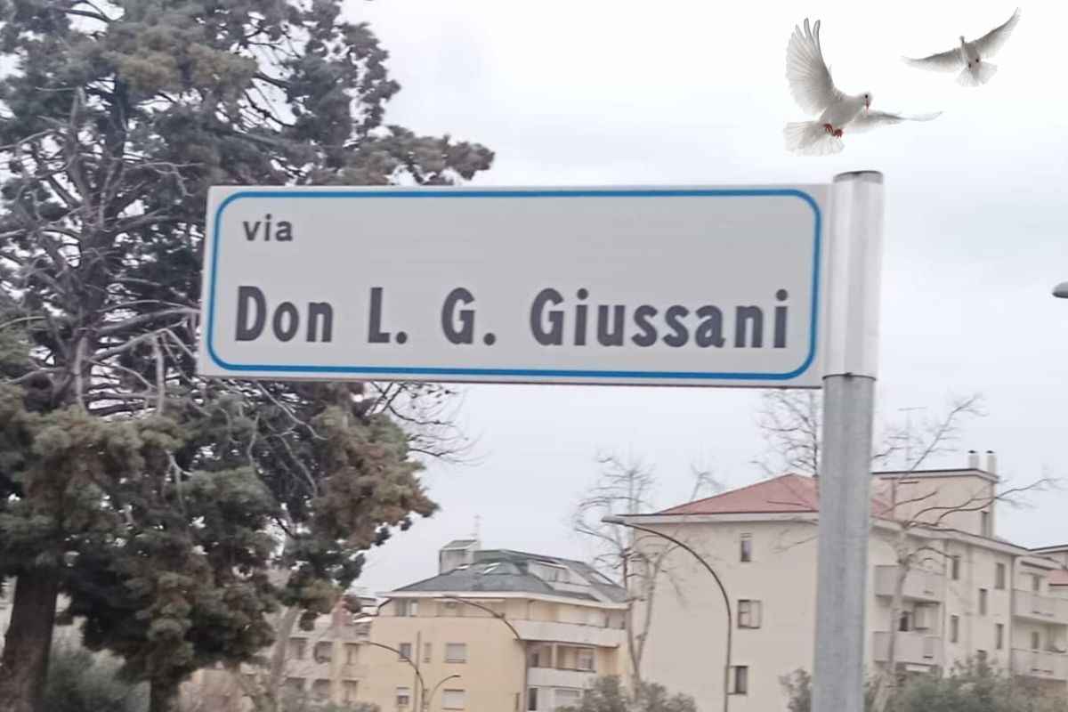 Cerimonia a Vasto per l’intitolazione di due vie. Il sindaco Menna inaugura via Luigi Giussani e via San Marco. Un omaggio a Luigi Giussani e San Marco nelle vie di Vasto. Vasto celebra Luigi Giussani e San Marco con due vie.